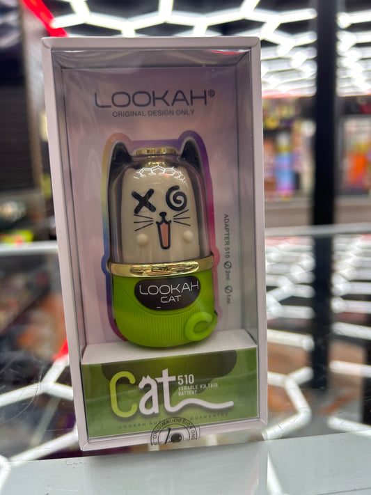 Lookah cat battery grass green
