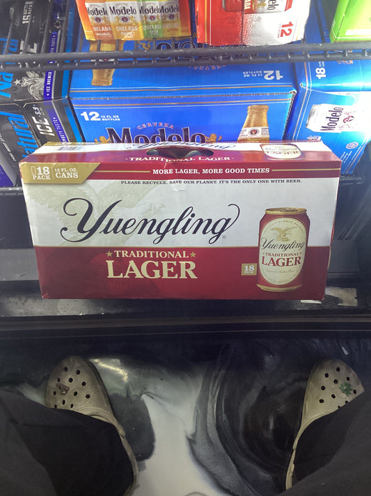 Yuengling lager 18 pack cans 12oz