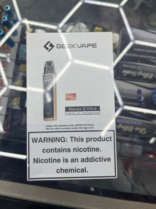 Geekvape wenax q ultra champagne gold