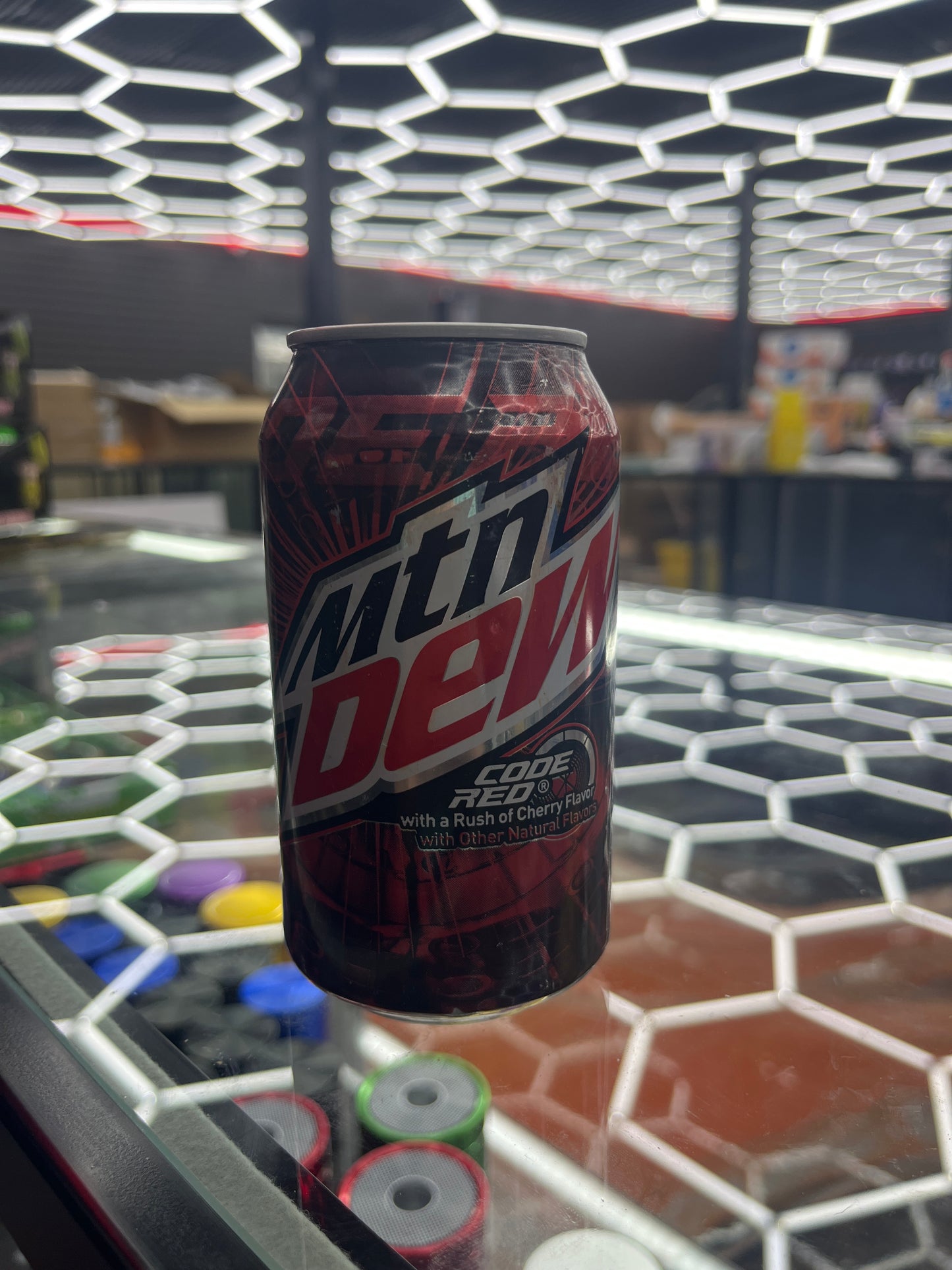 Mtn dew code red stash jar