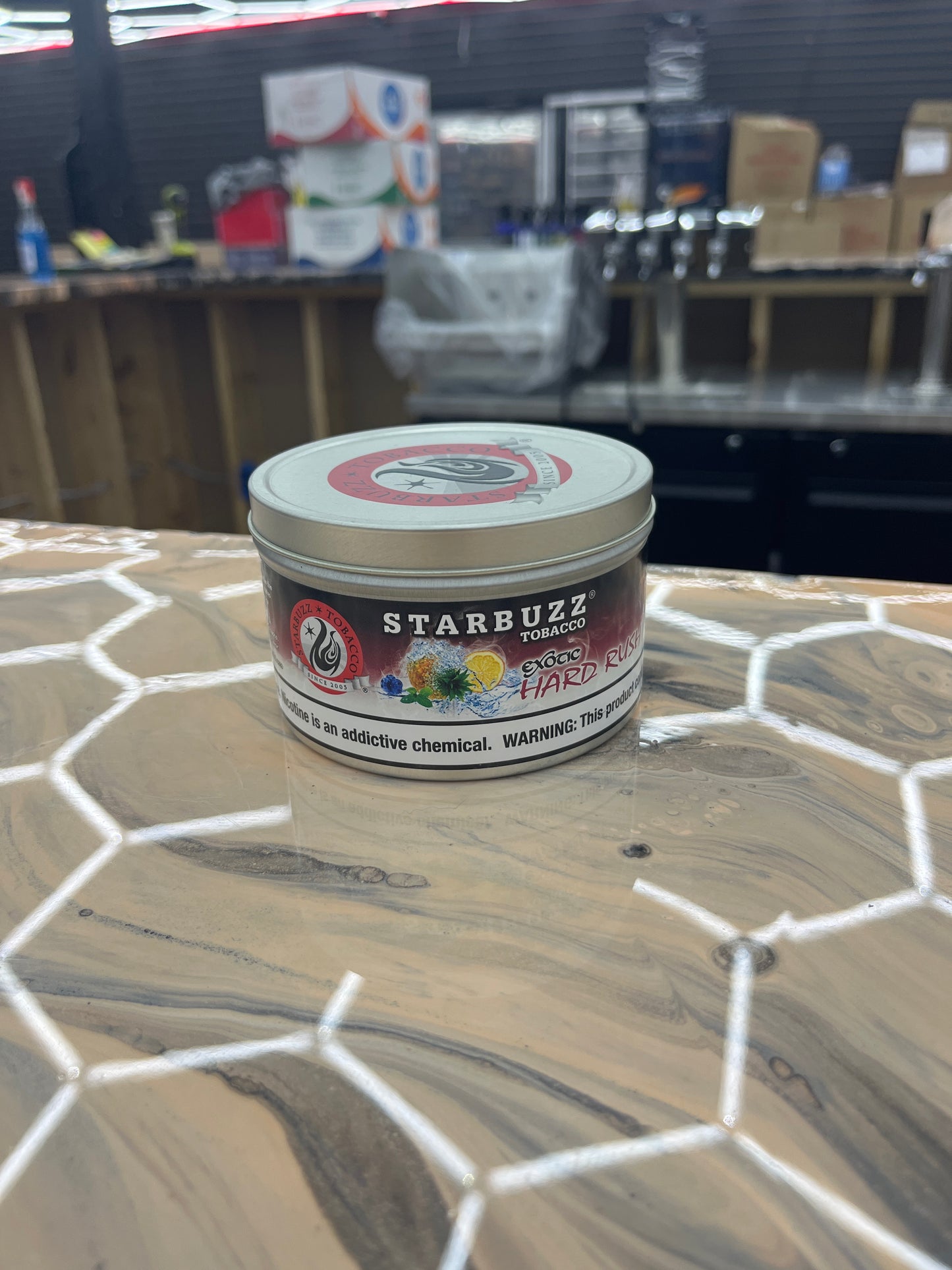 Starbuzz tobacco exotic hard rush 250g