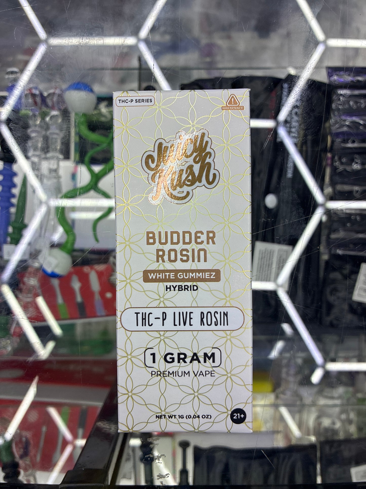 Juicy kush budder rosin 1g vape white gummiez hybrid