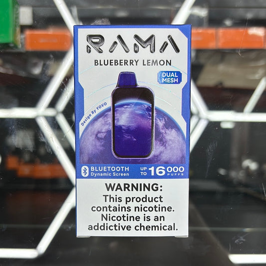 Rama blueberry, lemon, 16,000 puffs