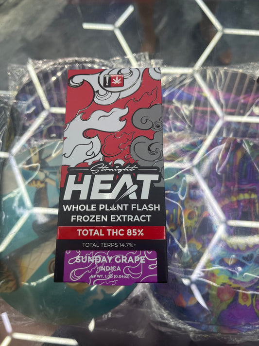 Heat whole plant flash frozen extract 1g summer grape indica