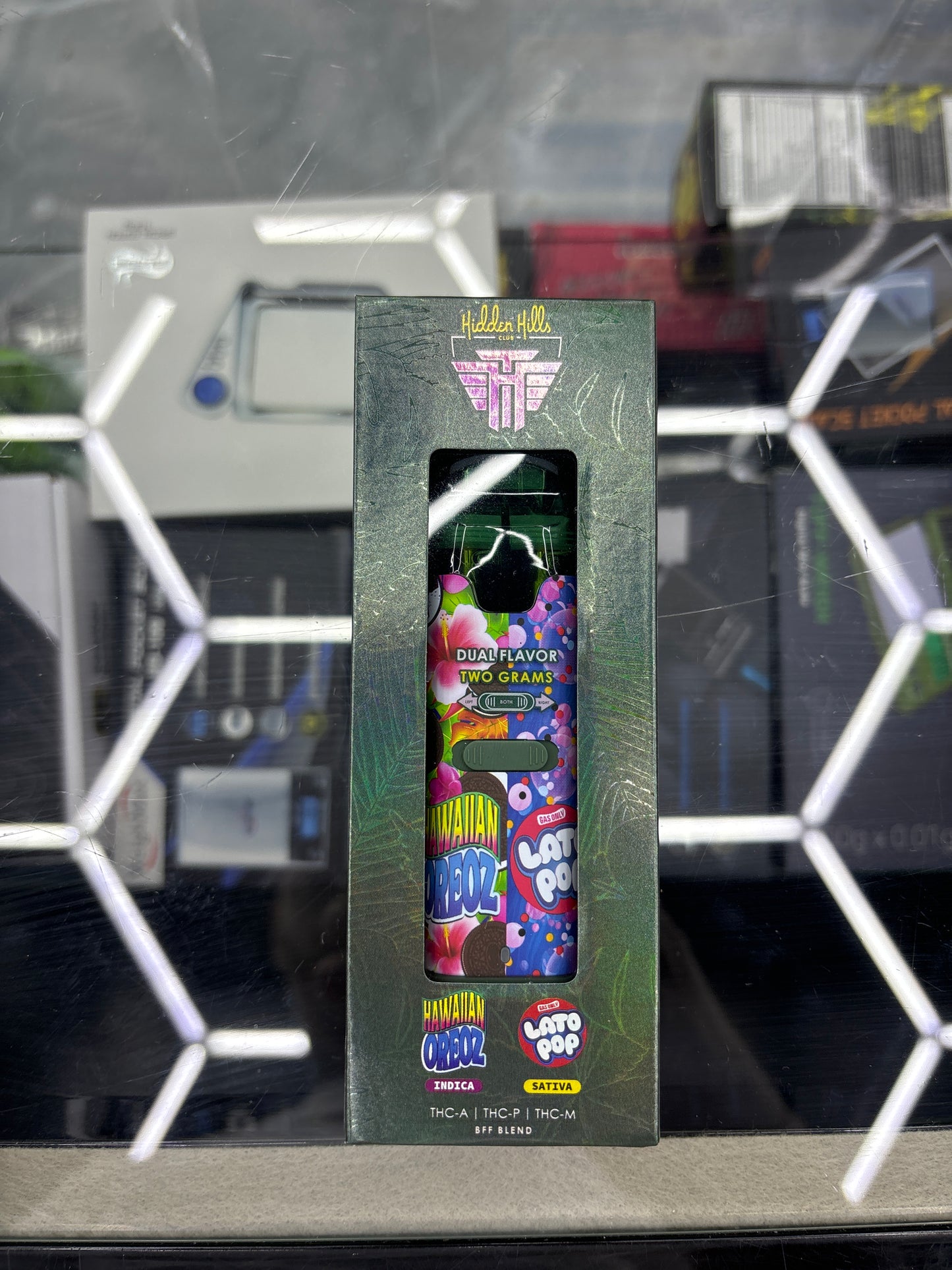 Hidden Hills Hawaiian Oreos, Indica lotto Pops sativa