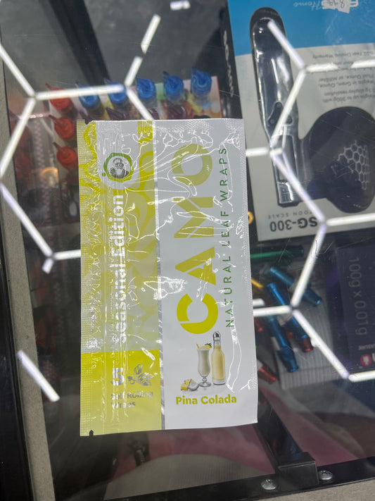 Camo leaf wrap pina colada