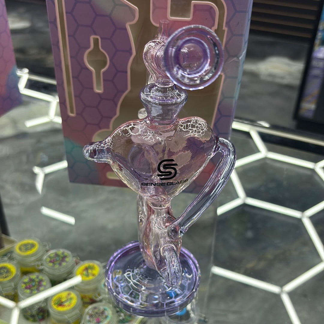 Sense glass Romeo & Juliet heart bong