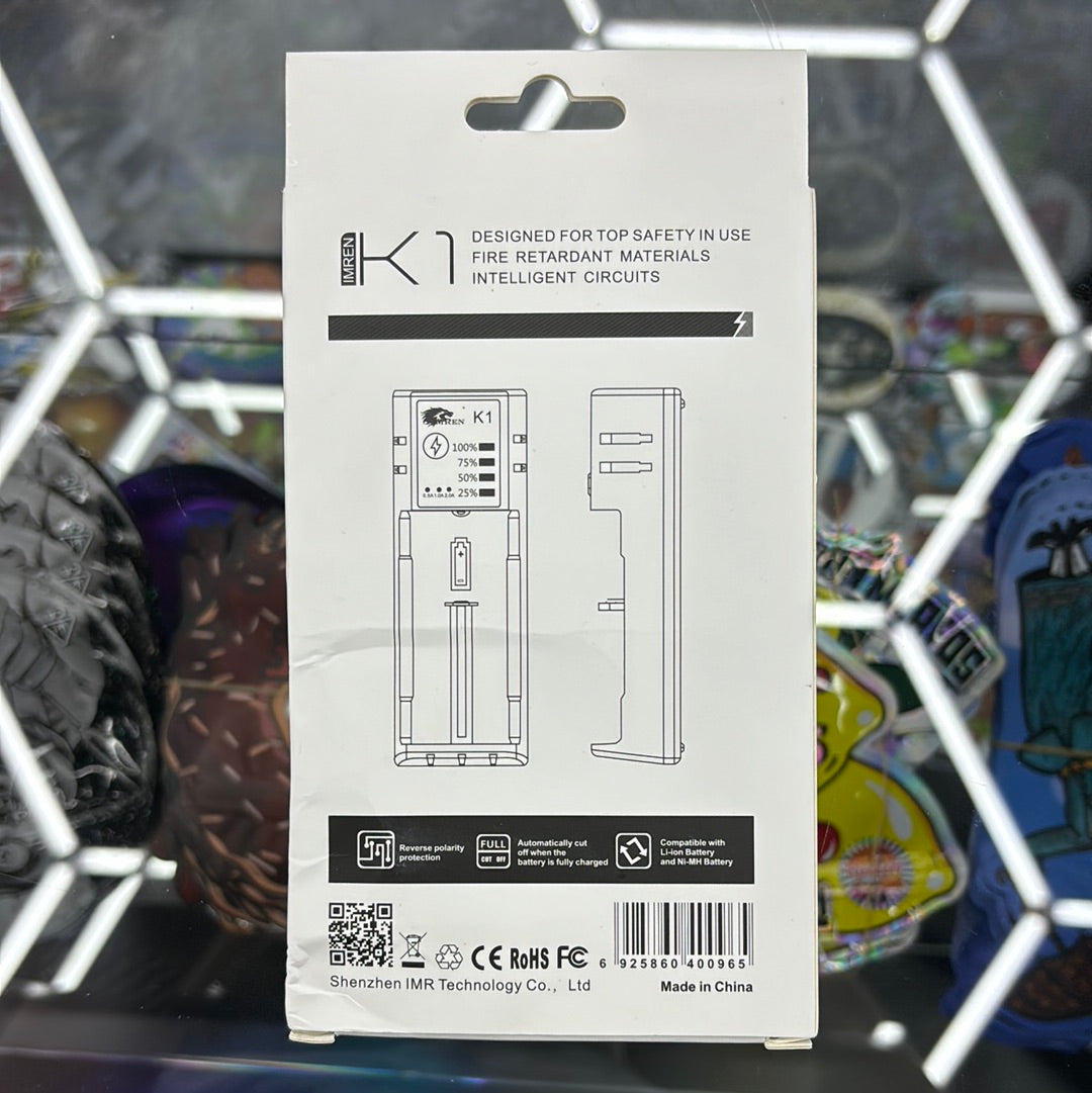 Imren battery usb charger k1 1slot