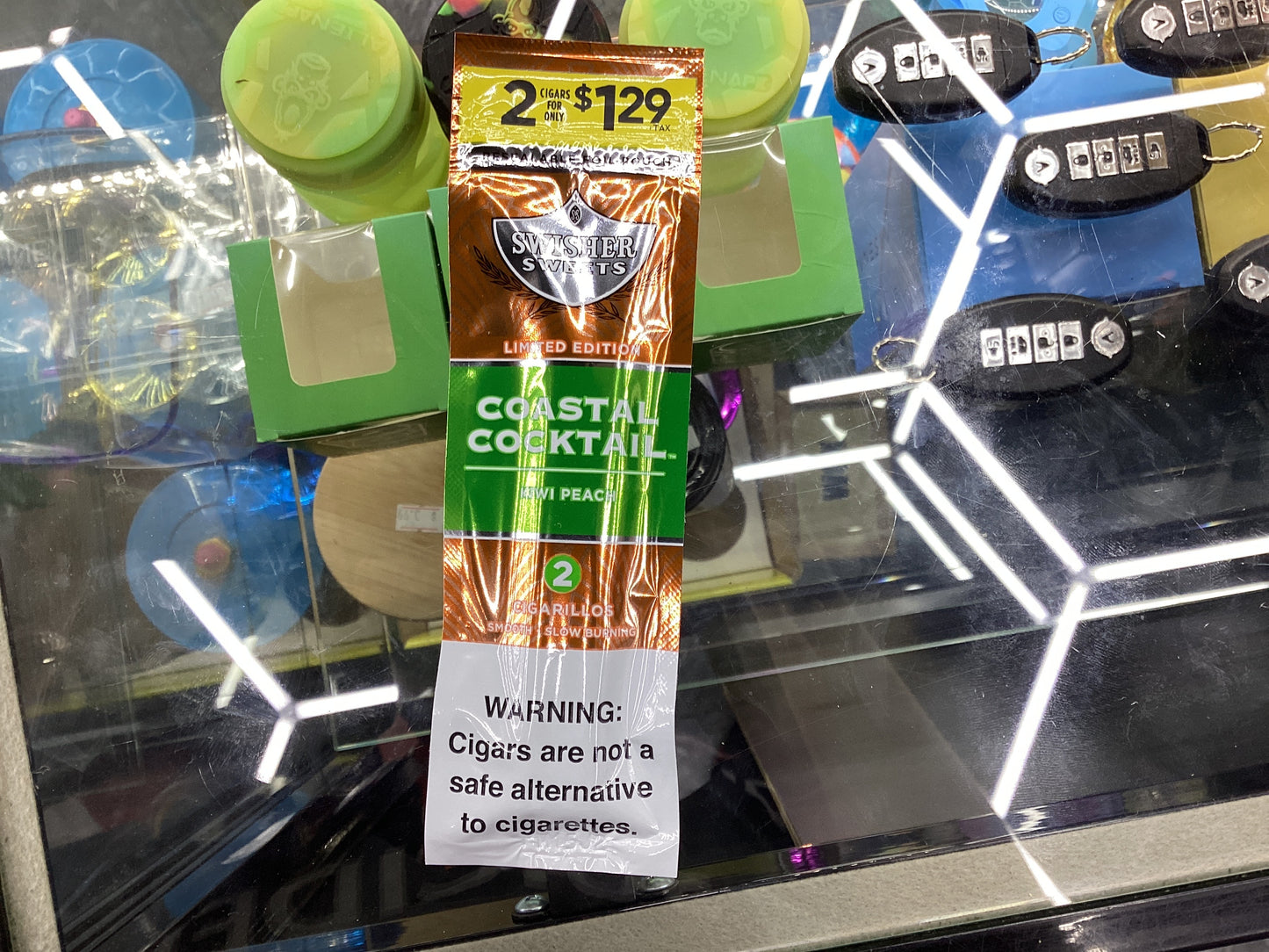 Swisher sweet costal cocktail kiwi peach