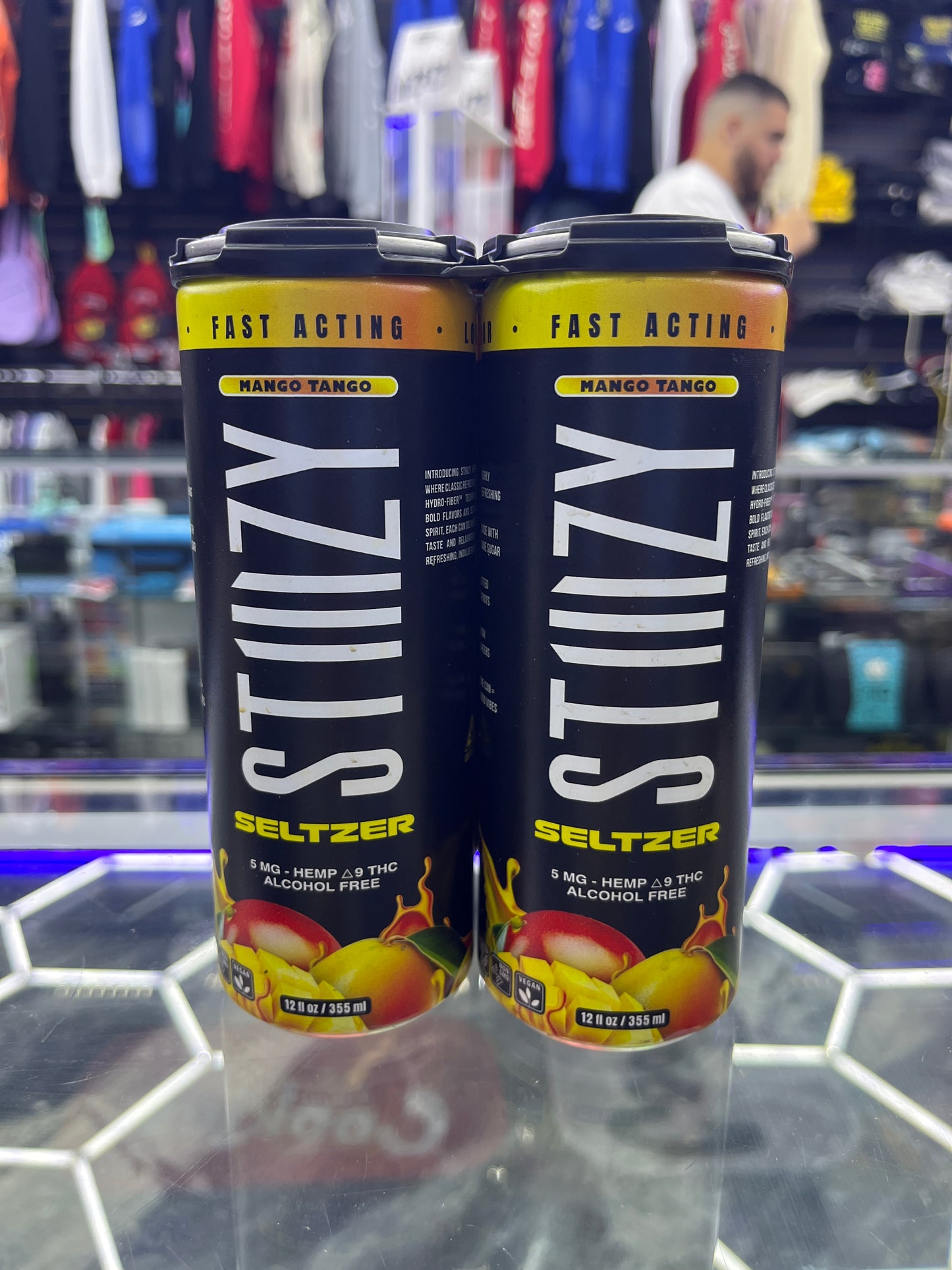 Stiiizy seltzer mango tango