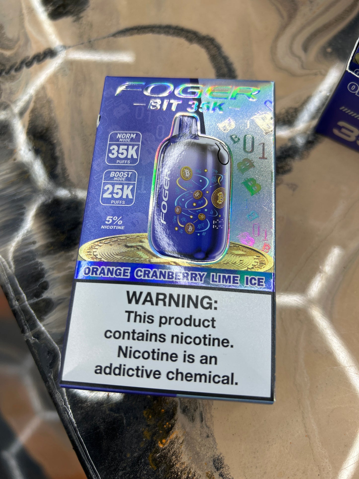 Fogger bit 35k orange cranberry lime ice