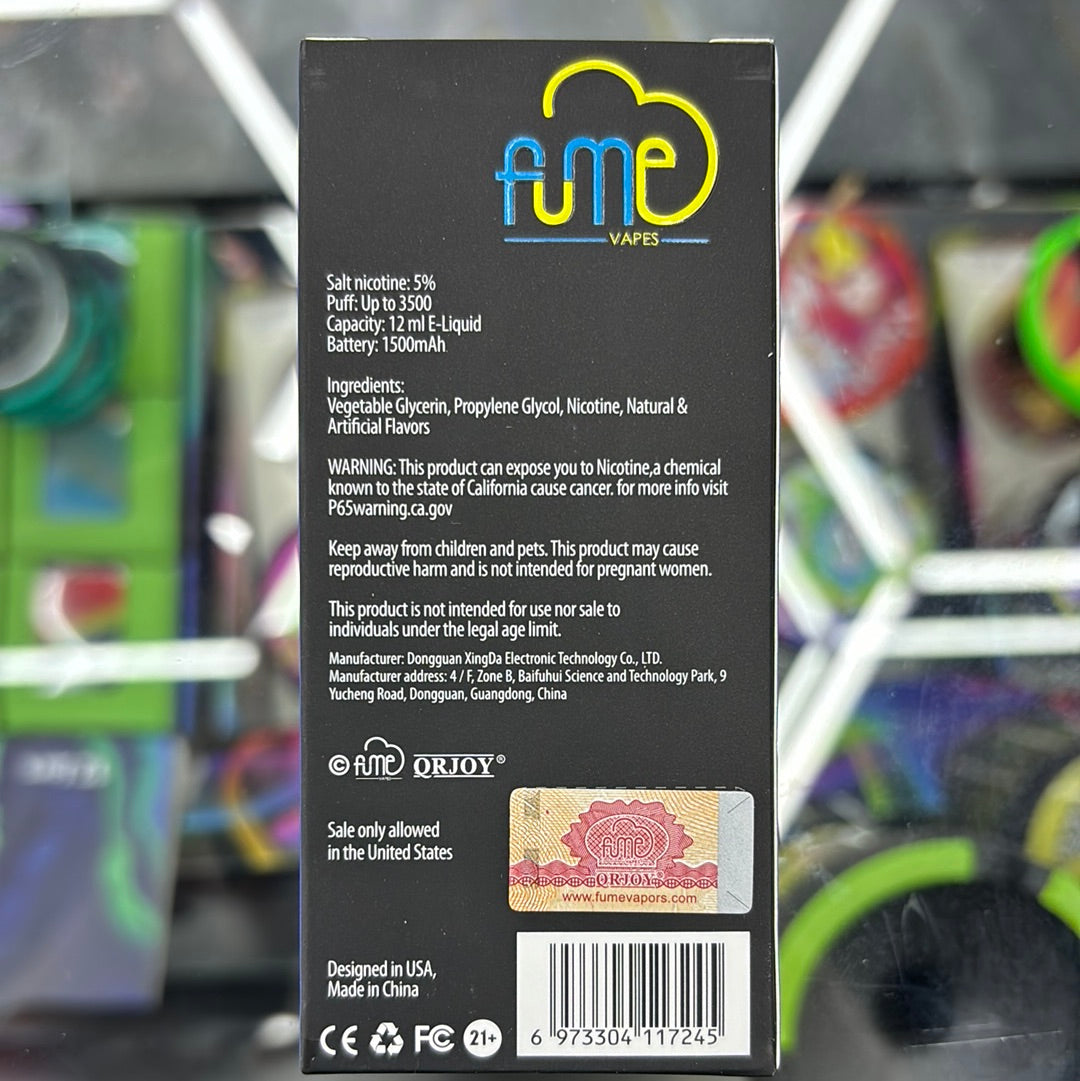 Fume infinity, blueberry lemonade