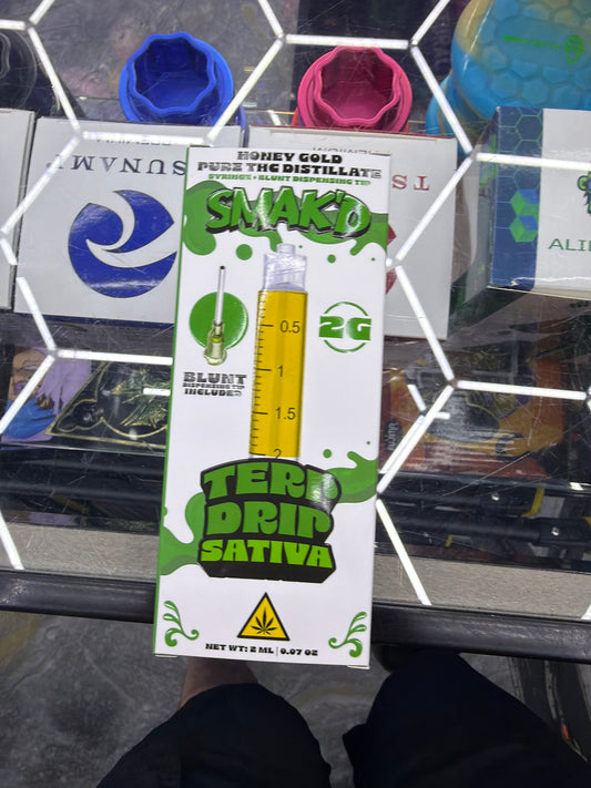 Smak’d Honey gold pure Thca distillate 2g terp drip sativa