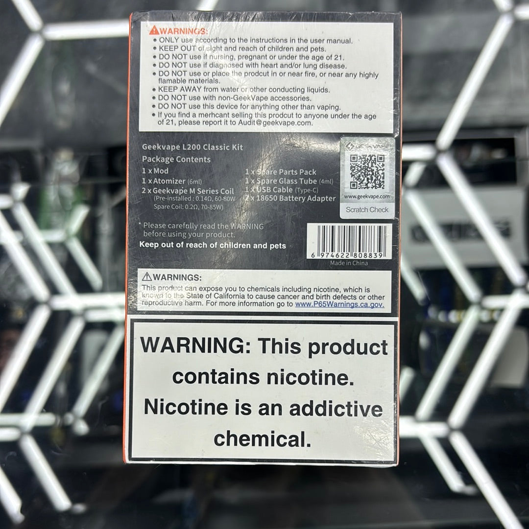 Geekvape L200 classic kit red