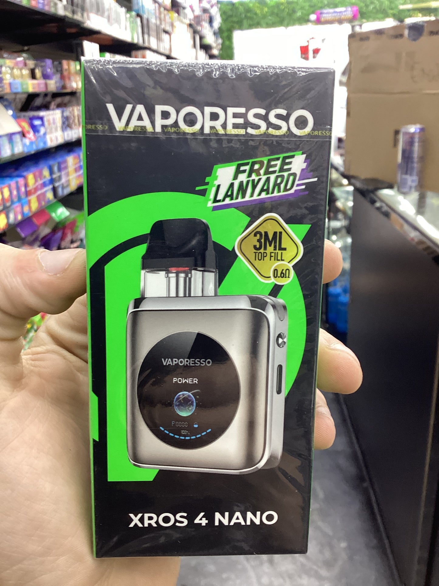 Xros 4 nano kit titanium silver