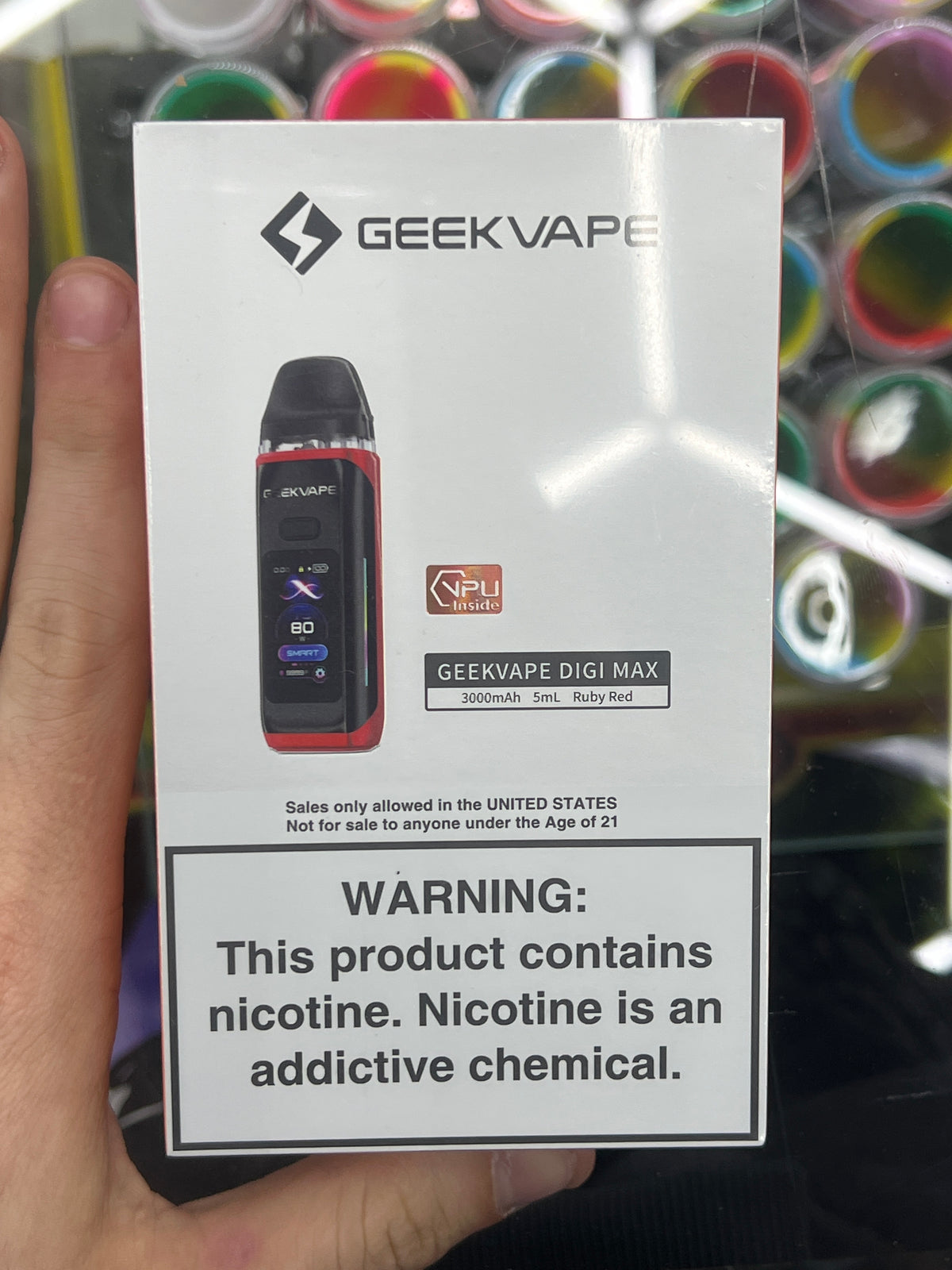 Geekvape digi max ruby red