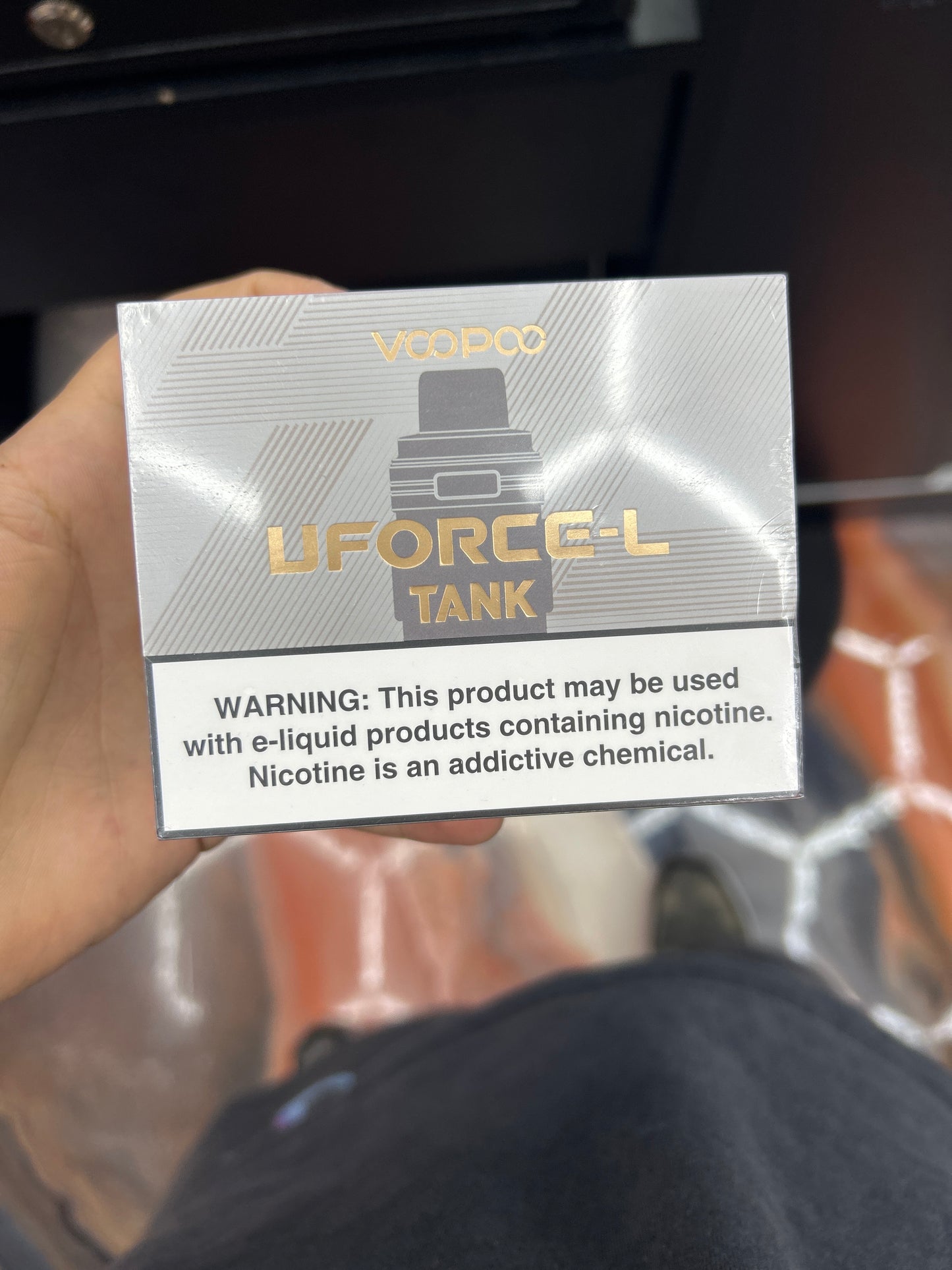 Voo poo uforce L tank 4ml silver