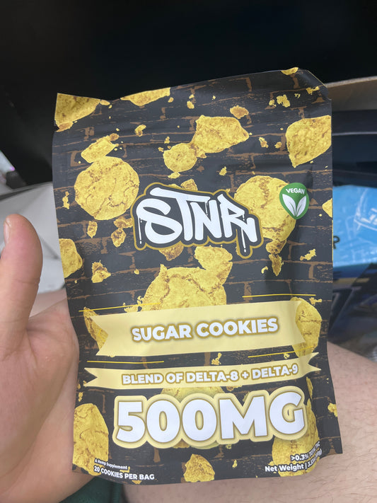 Stnr sugar cookies 500mg delta blend 20ct