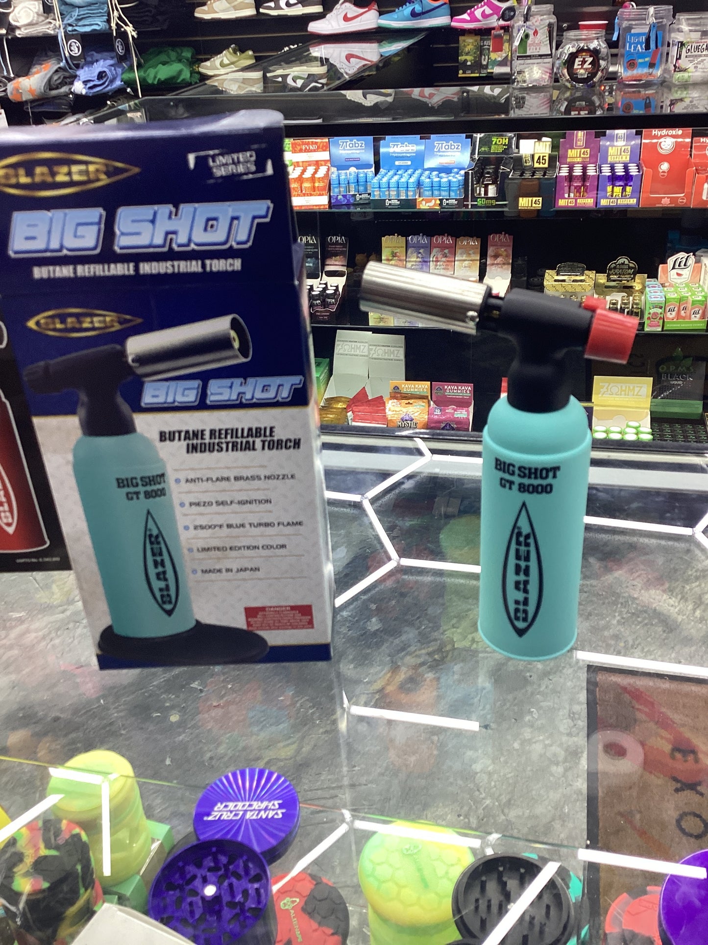 blazer g 8000 big shot tourch limited edition teal/black