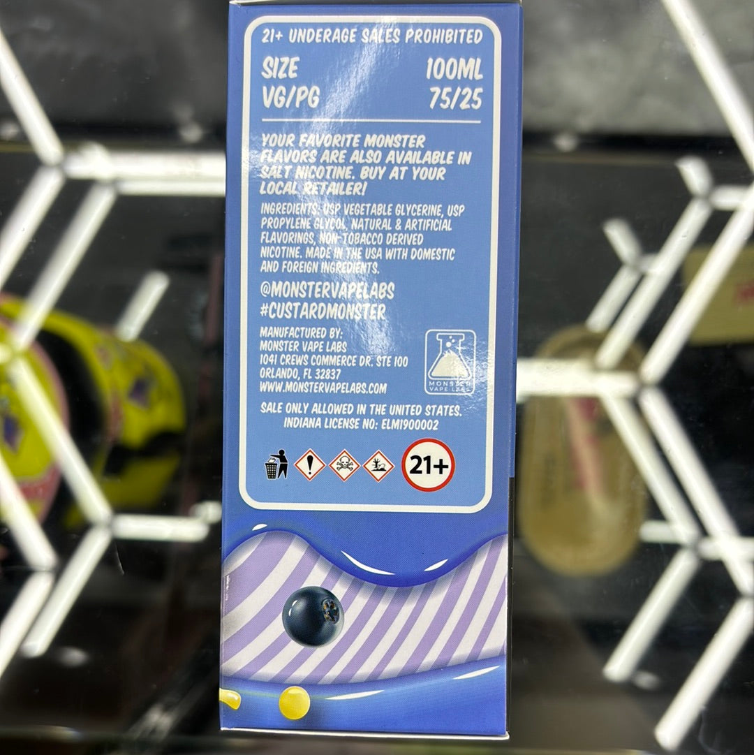 Custard monster,blueberry 3MG
