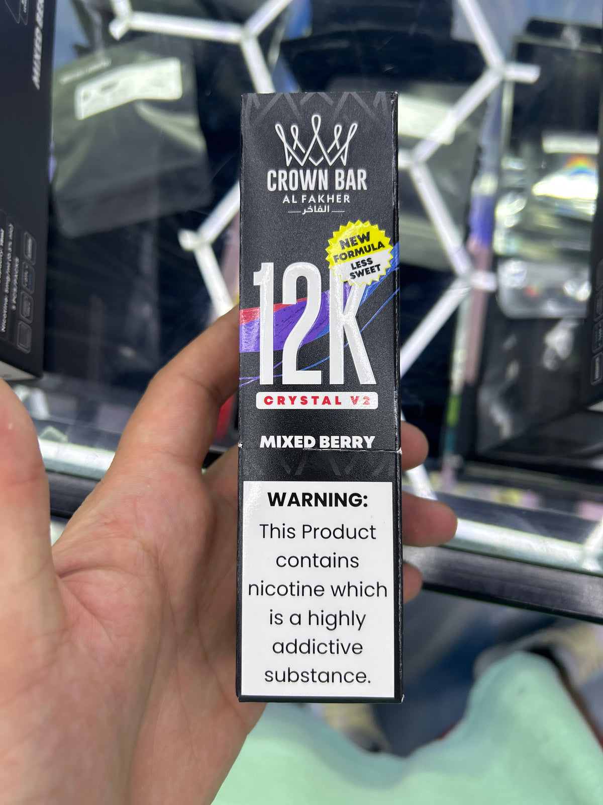 Al Fakher Crown Bar 12k crystal v2 mixed berry