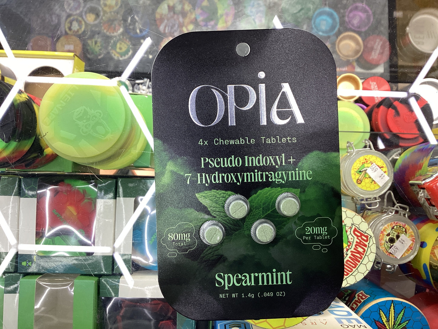 Opia spearmint pseudo indoxyl 4pack 20mg