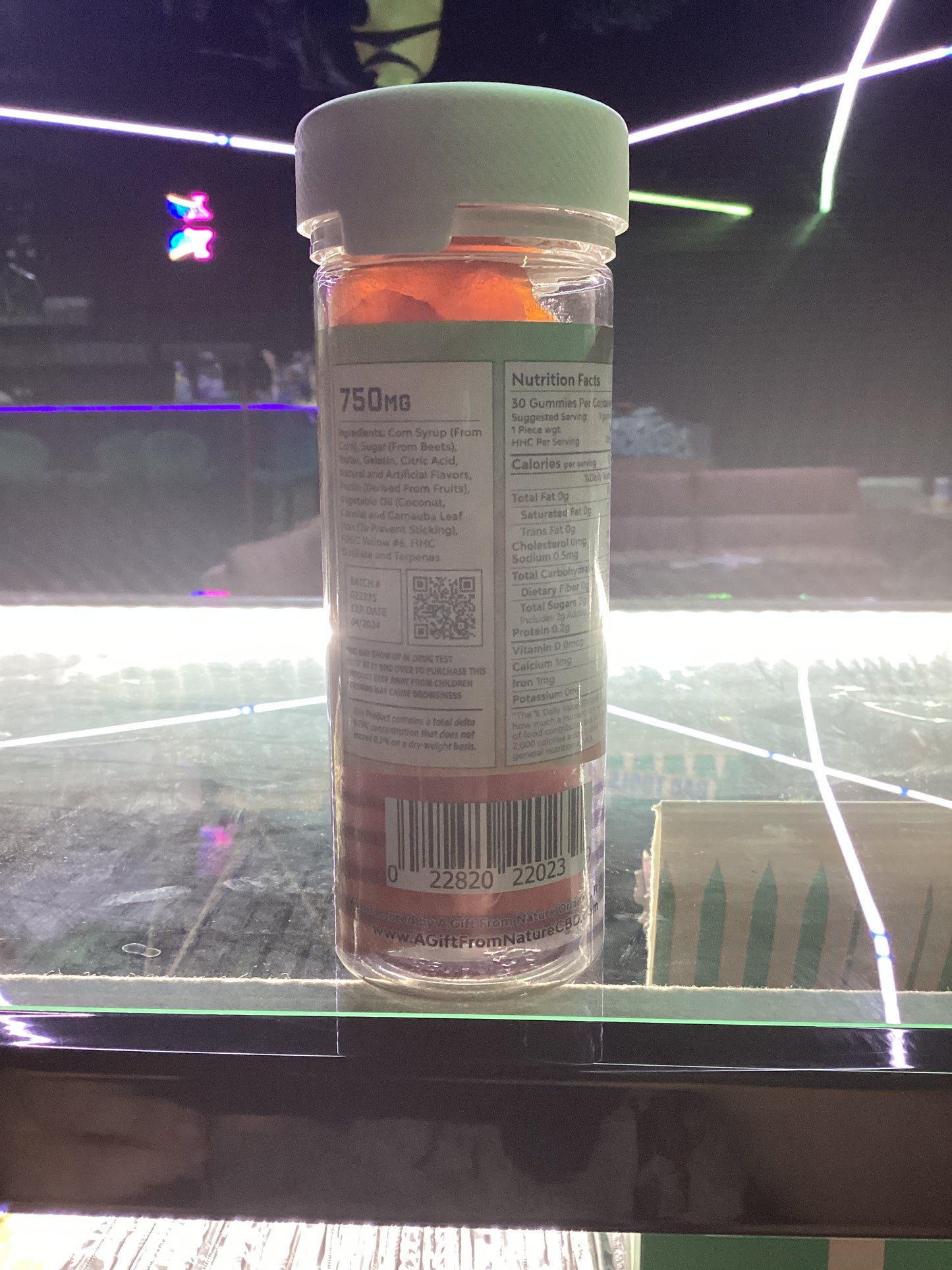 Hhc gmy 30 ct 750 mg orange juice indica