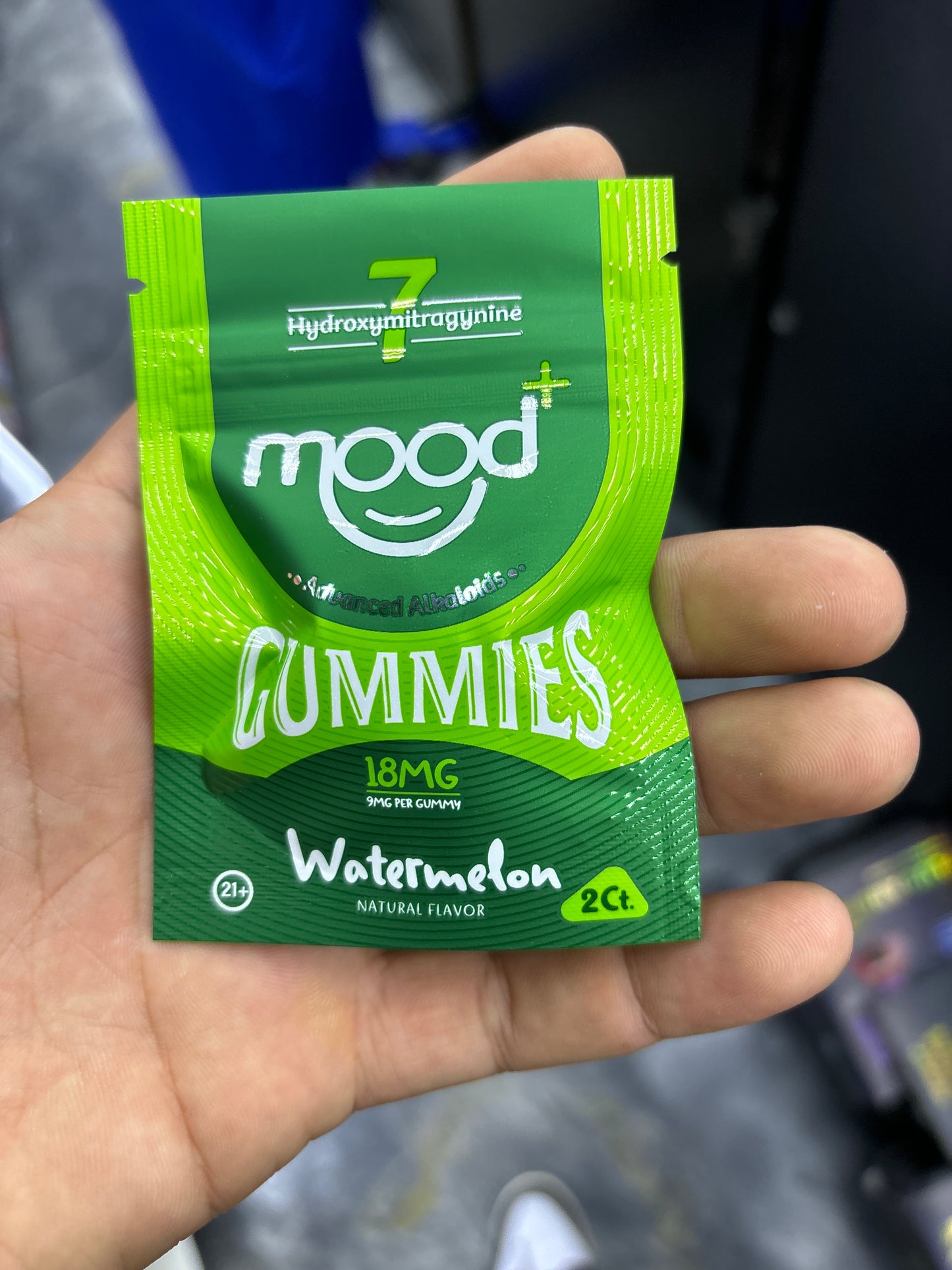 Mood + gummies 18mg watermelon 2ct
