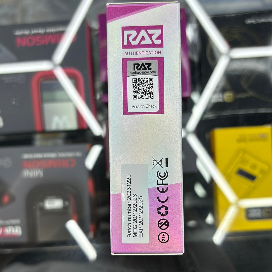 Raz pineapple, passionfruit, guava , 9000 puffs