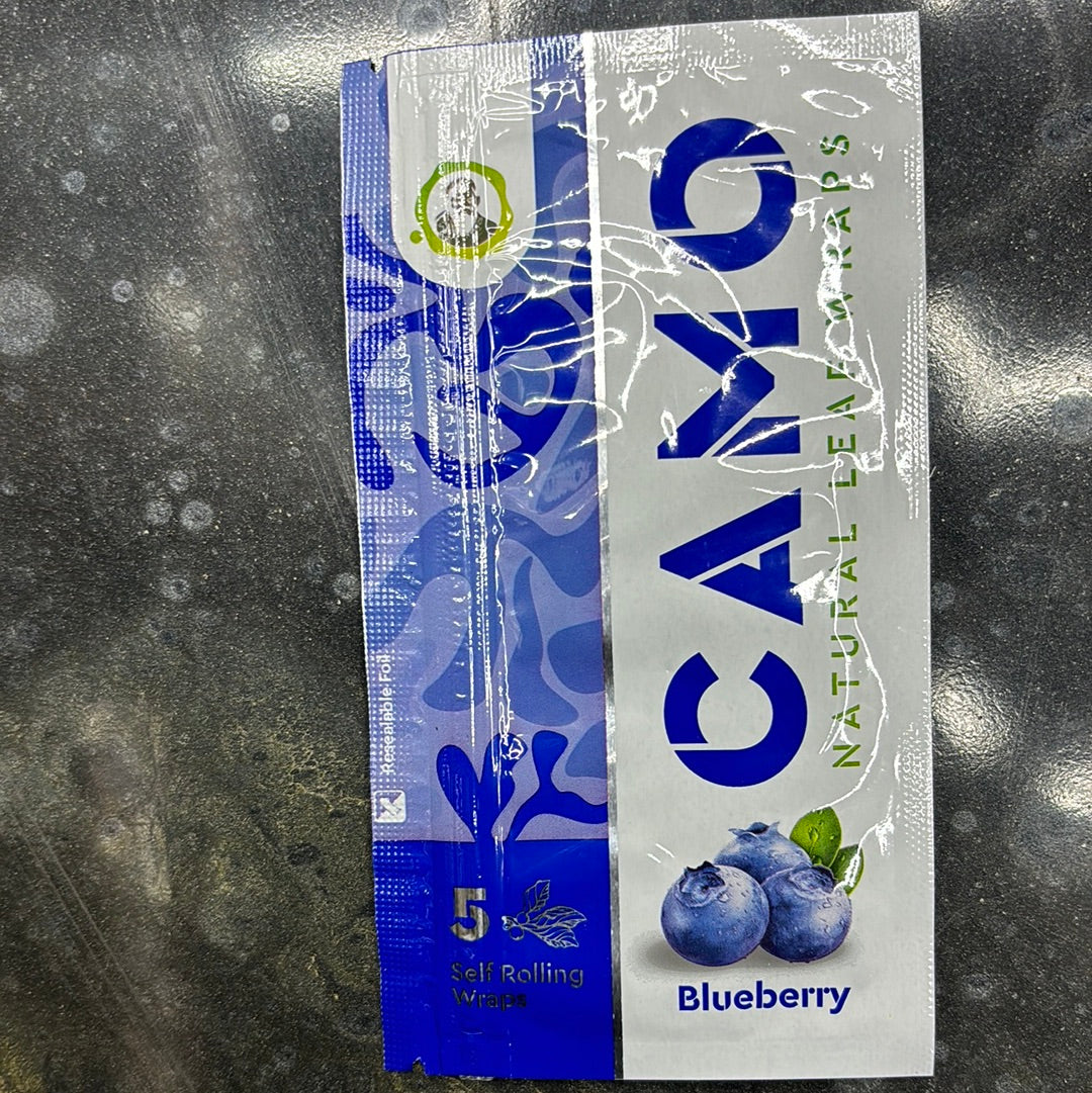 Camo leaf wrap blueberry