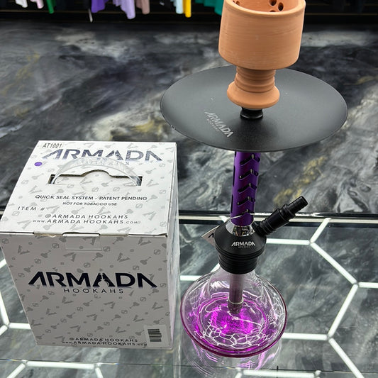 Armada hookahs at1001 purple