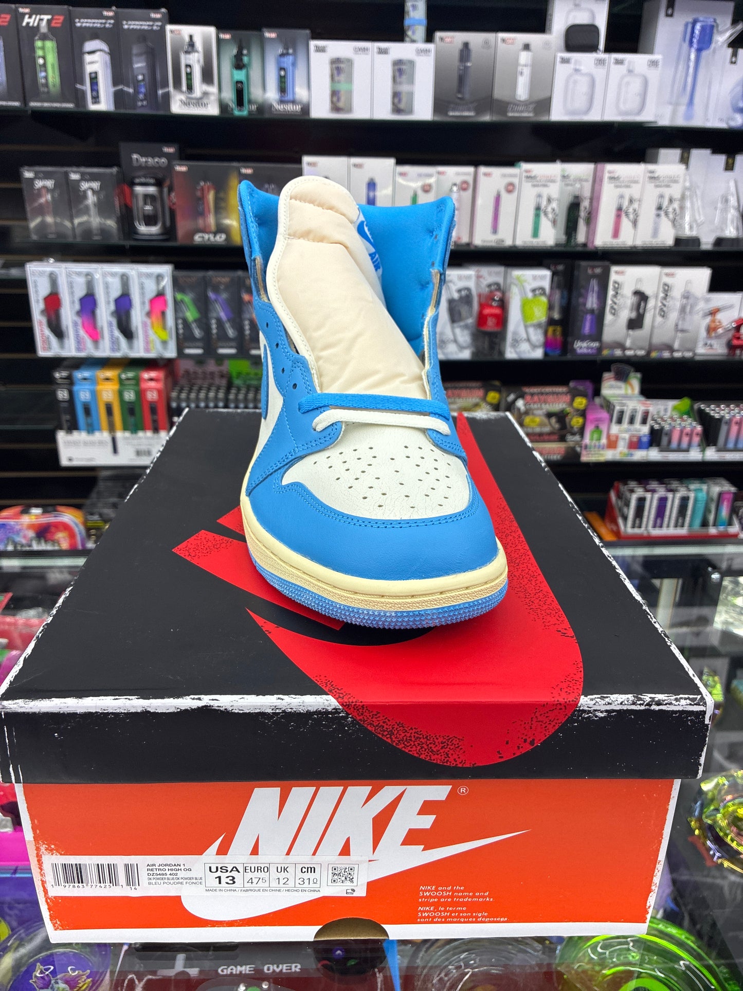 Air Jordan 1 retro high unc reimagined size 12