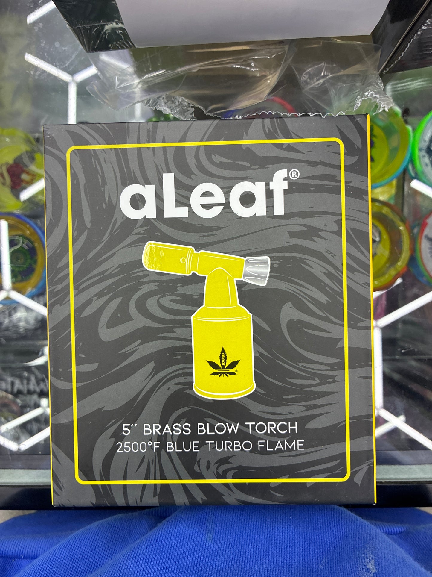 Aleaf 5” brass blow torch honey