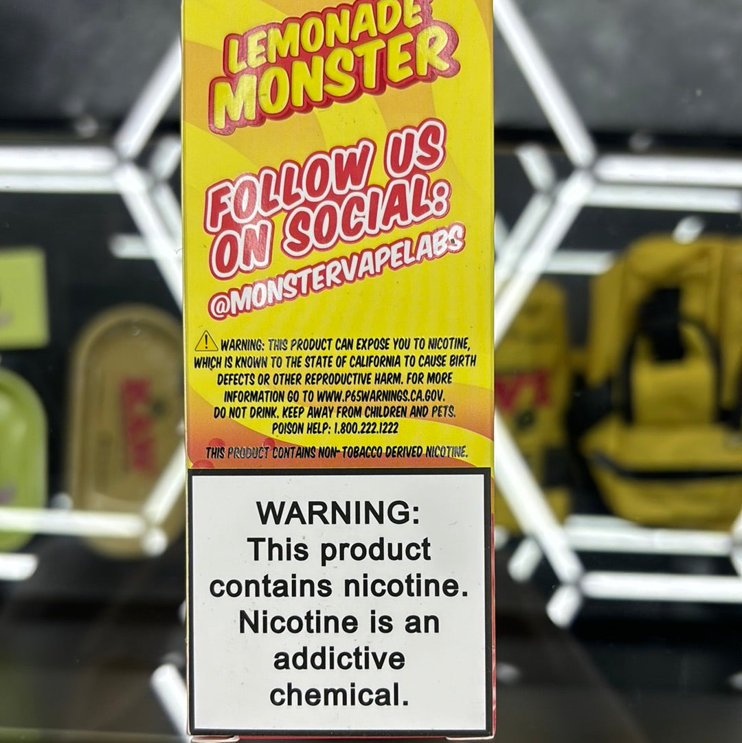 Lemonade monster, strawberry lemonade 6MG 100ml