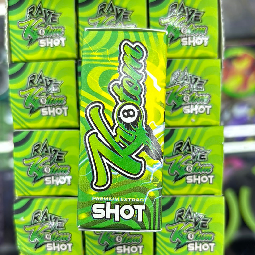 Rave kratom green maeng da bliss 120mit full spectrum