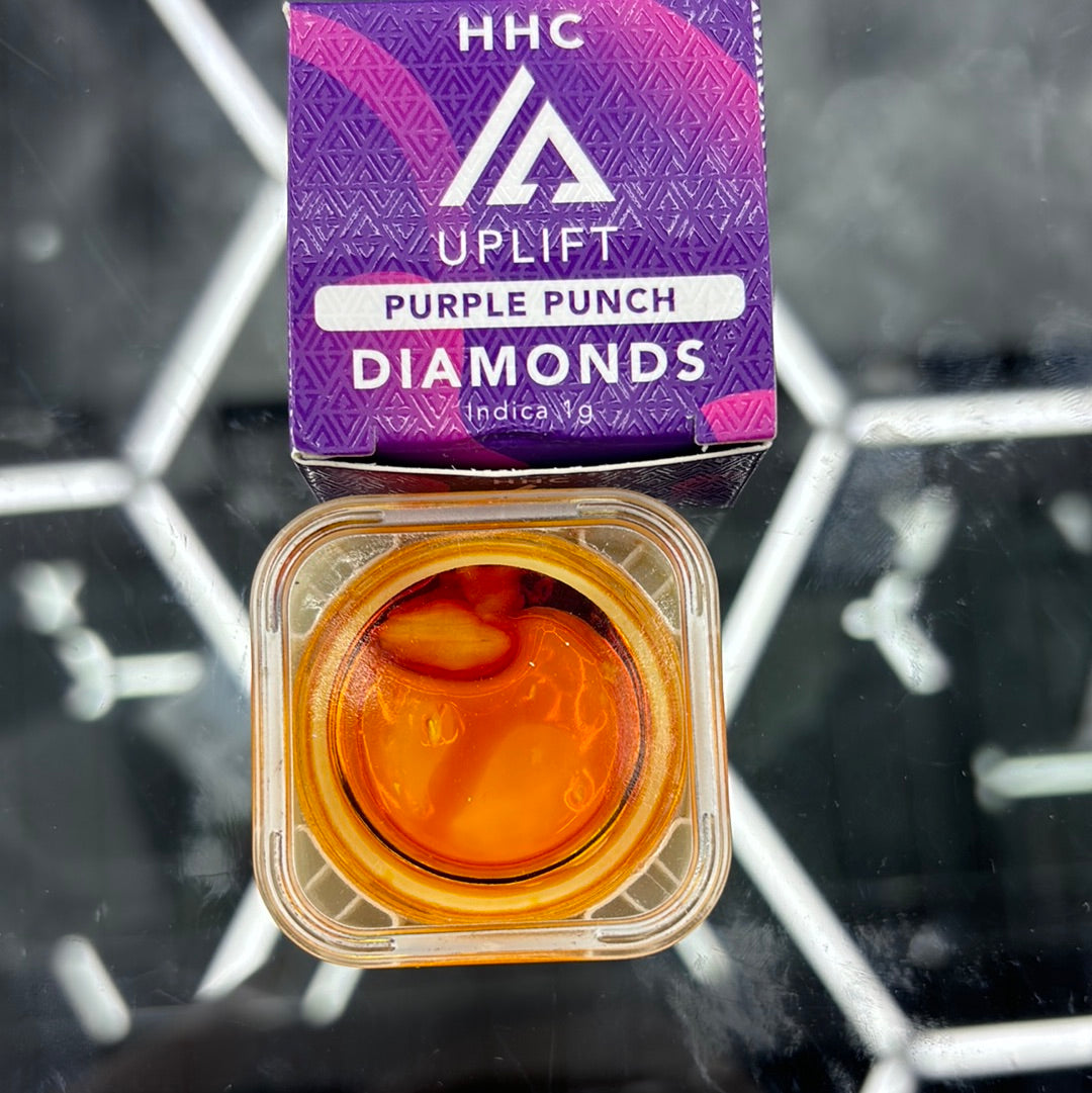Uplift, HHC, purple punch, diamonds 1 g Indica