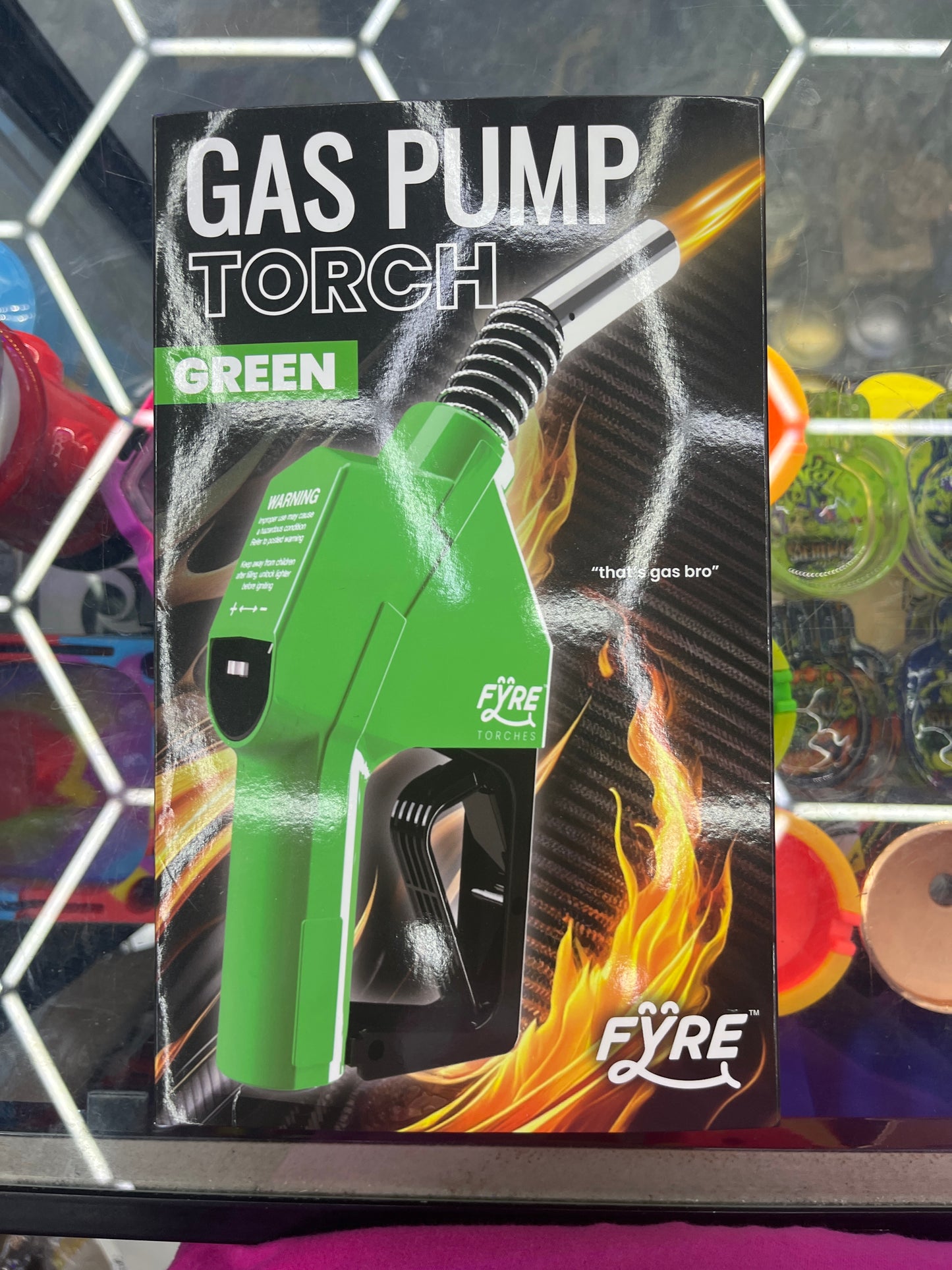 Gas pump torch
