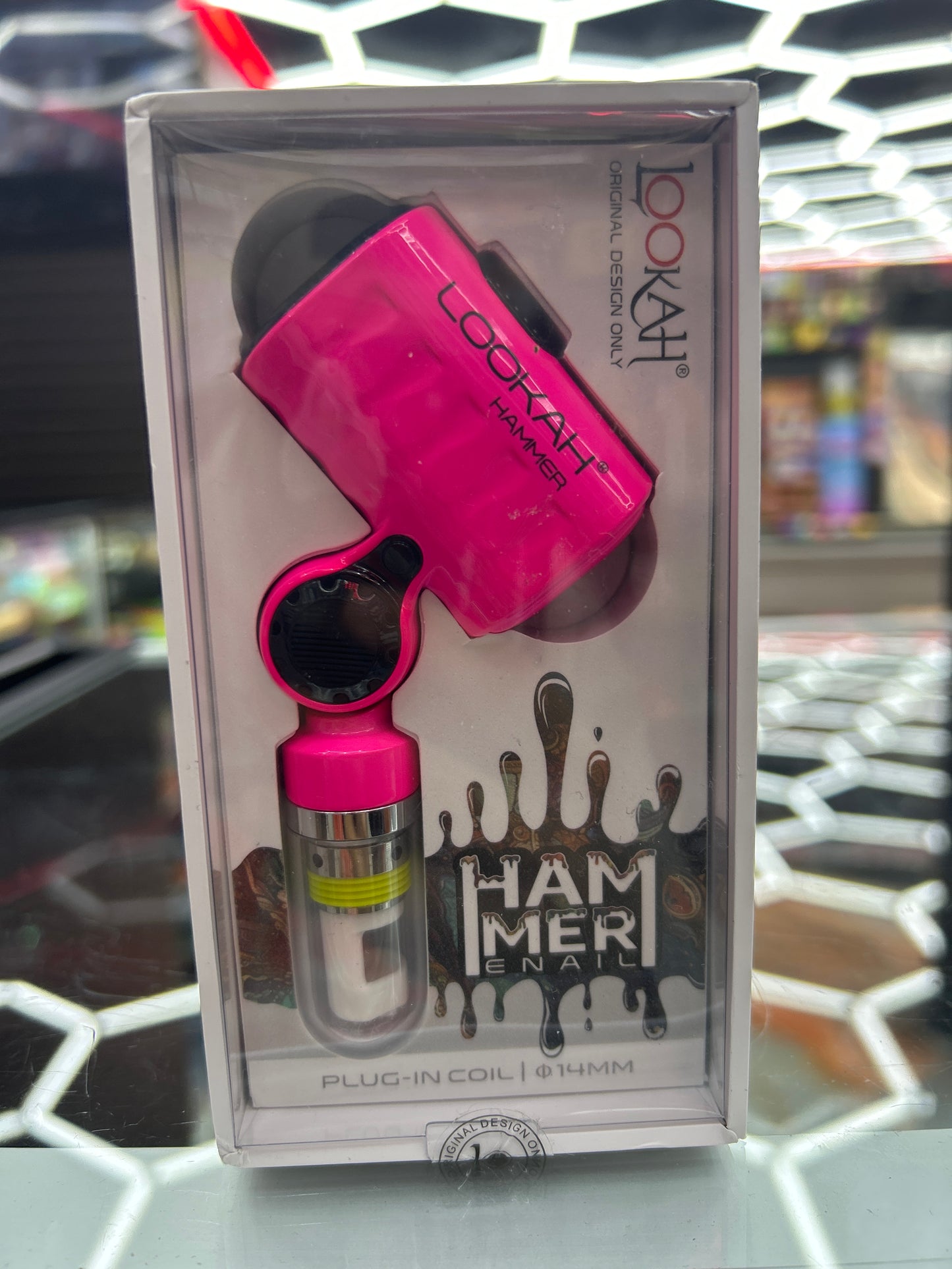 Lookah hammer e nail pink