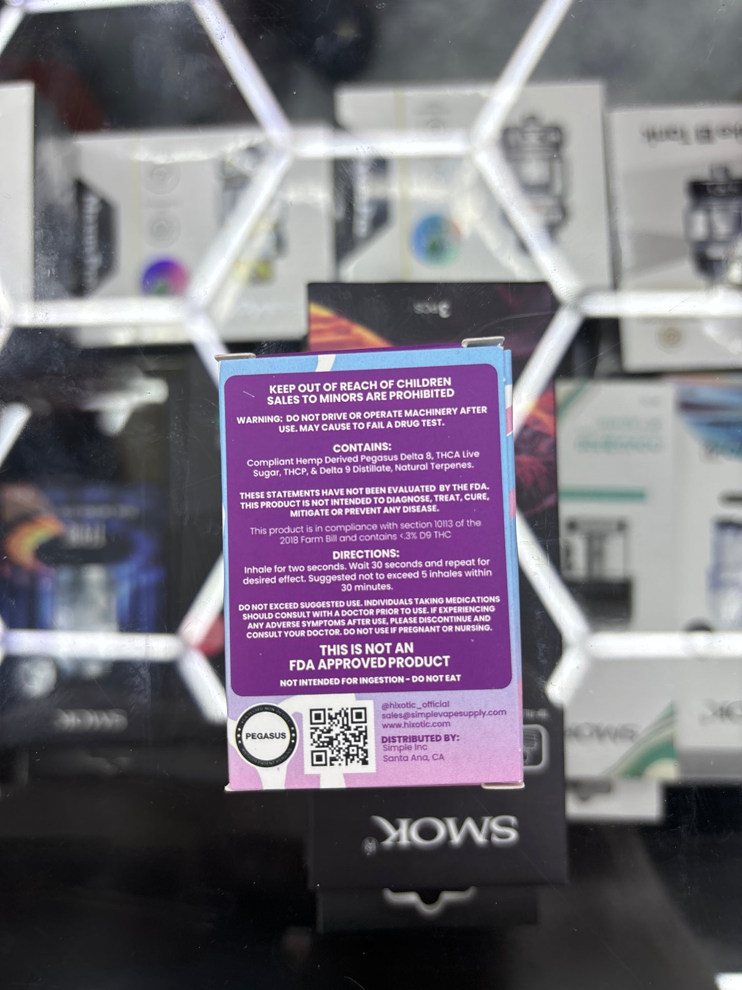 Hixotic blueberry ak47 trap’d out Jeffrey sativa 2g cart