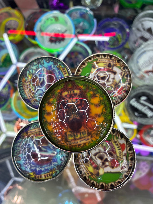 3d dome metal grinder