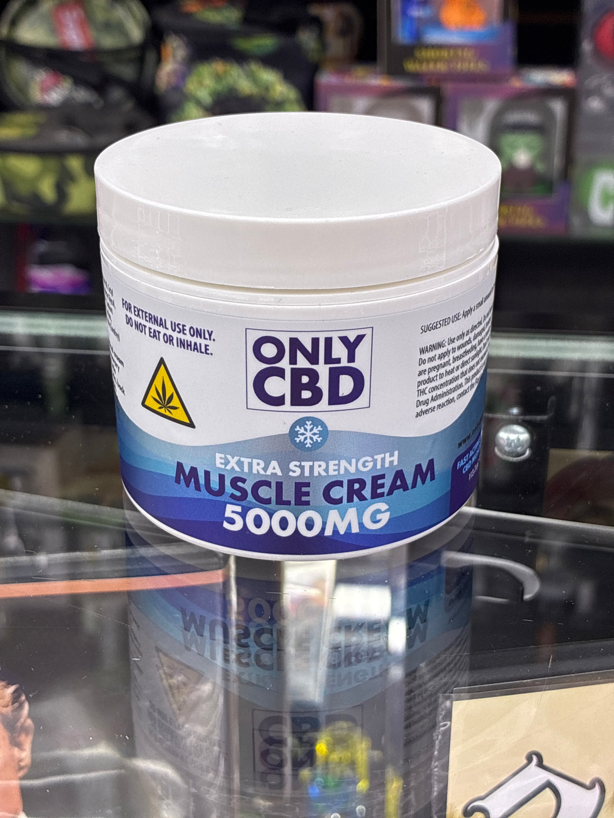 Only cbd Extra Strength Muscle Cream 5000mg