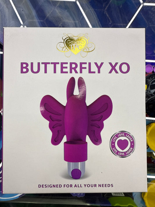 Adult novelty vibrator Butterfly Xo pink