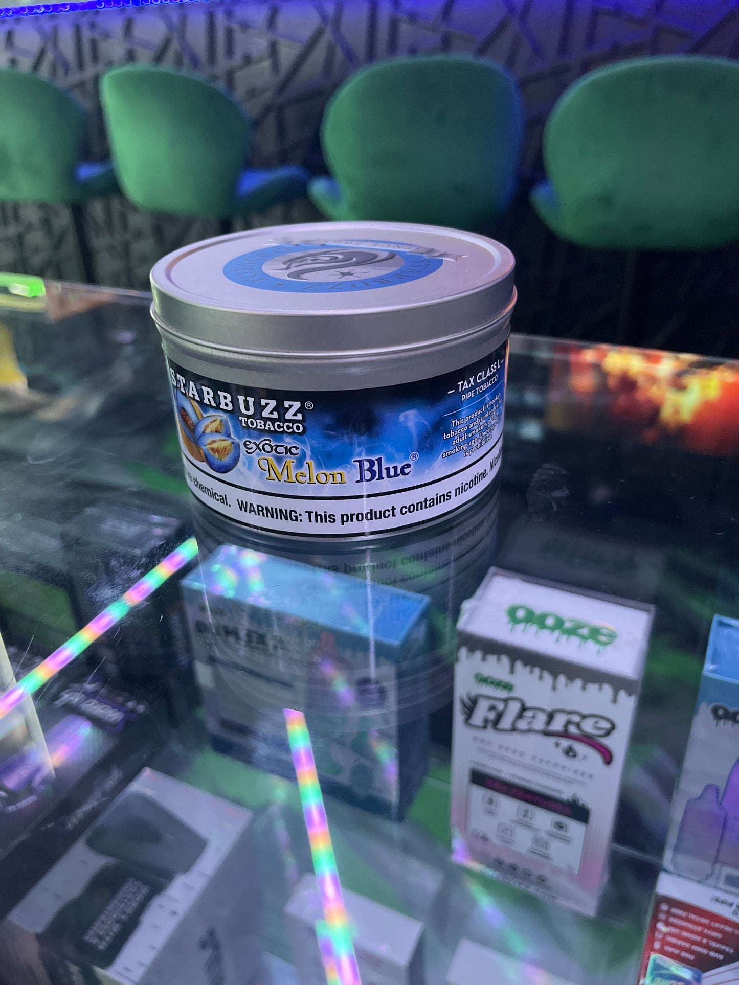 Starbuzz tobacco exotic melon blue 250g