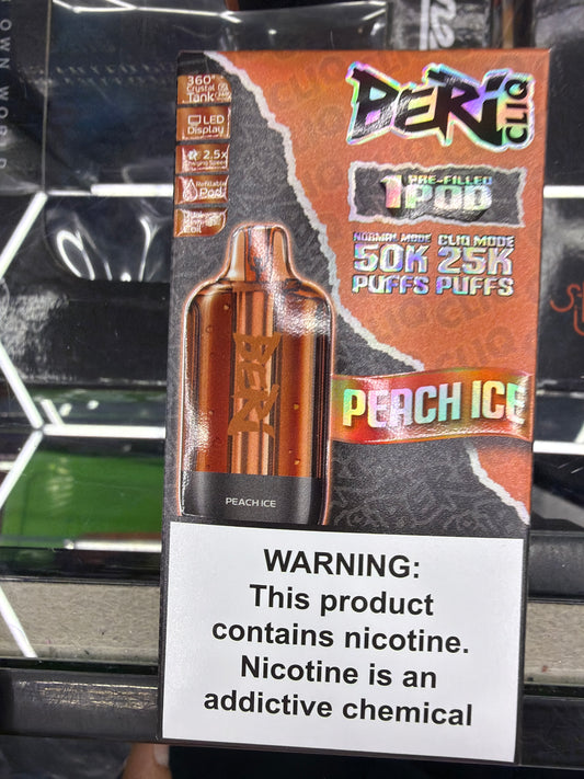 Beri Cliq 50k Pod Only (Peach Ice)