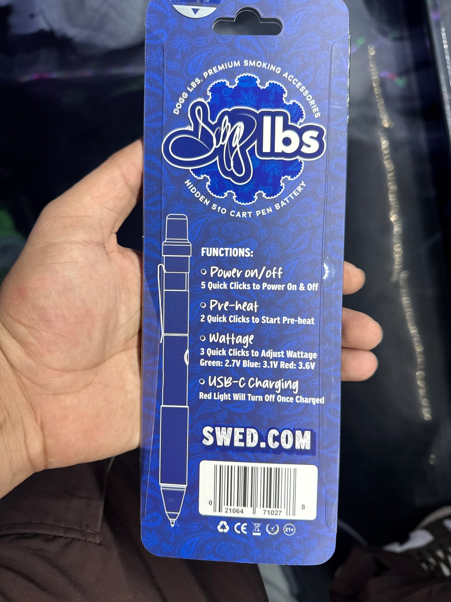 Snoop Dogg the every day pen 510 cart battery