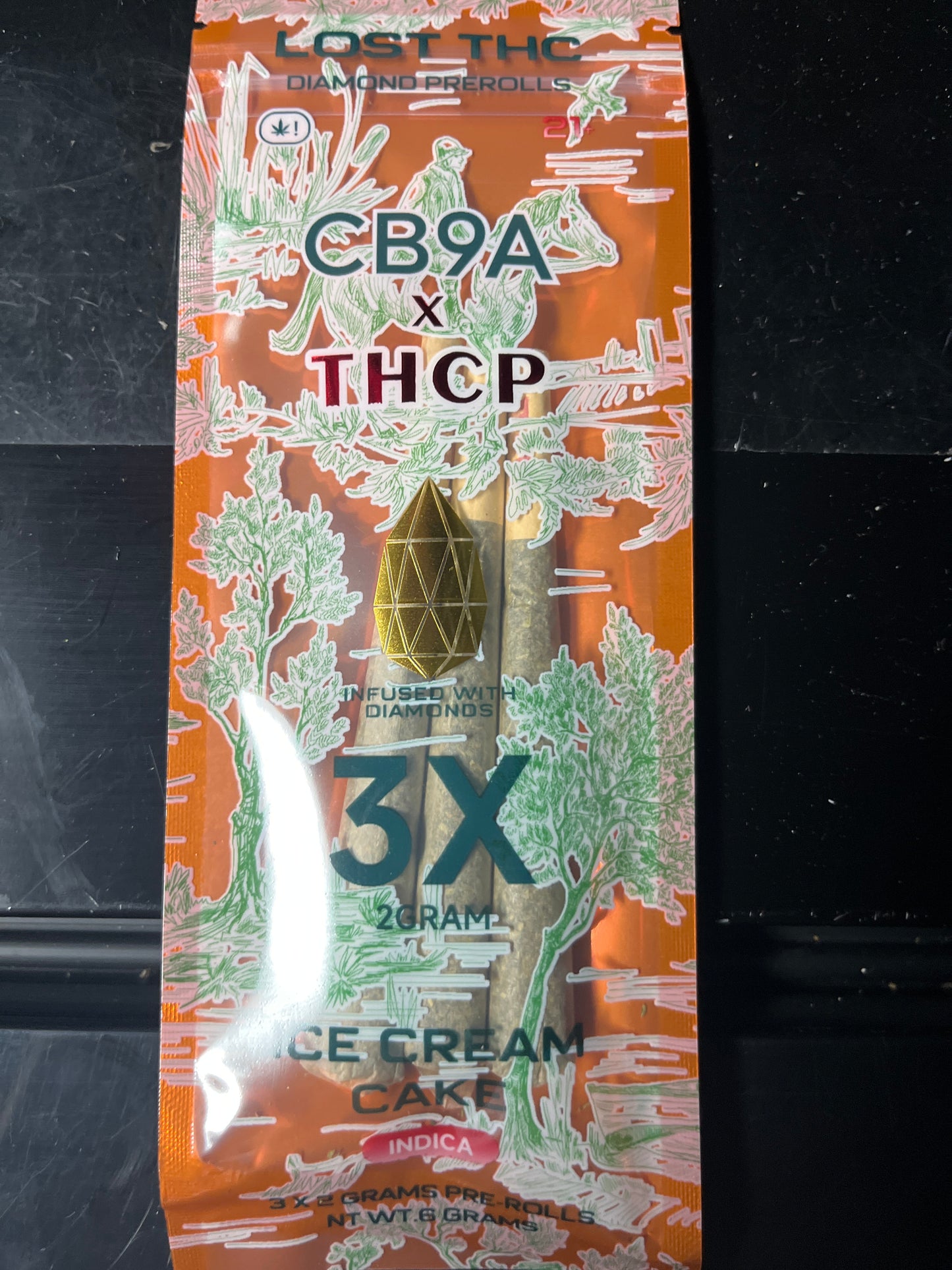 Lost thca x CB9A x THCP ice cream cake indica
