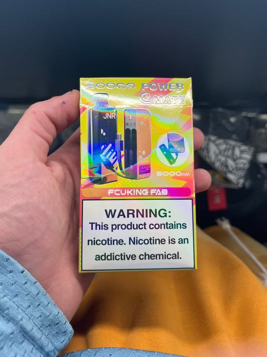 Jnr power cmate 30k puffs sour apple ice