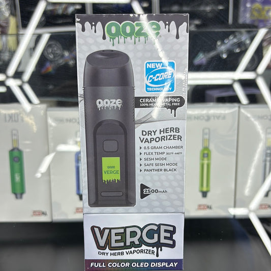 Ooze Virge dry herb, vaporizer, black