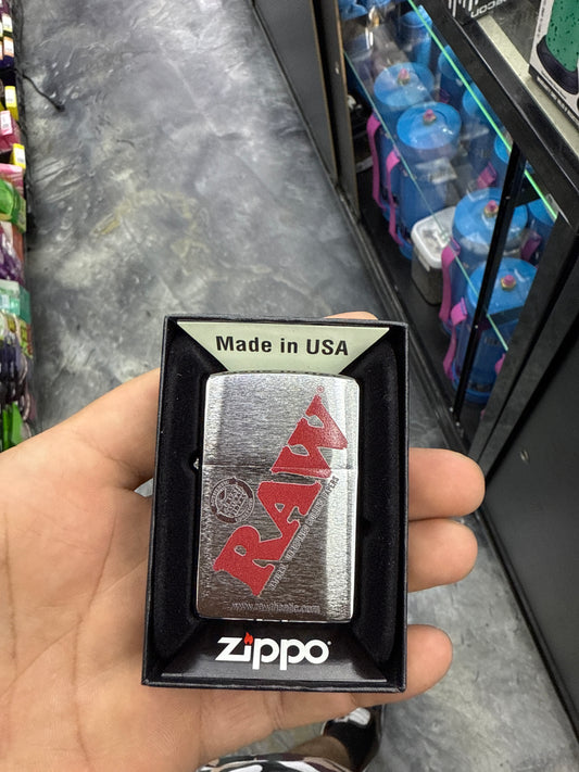 Raw zippo lighters silver