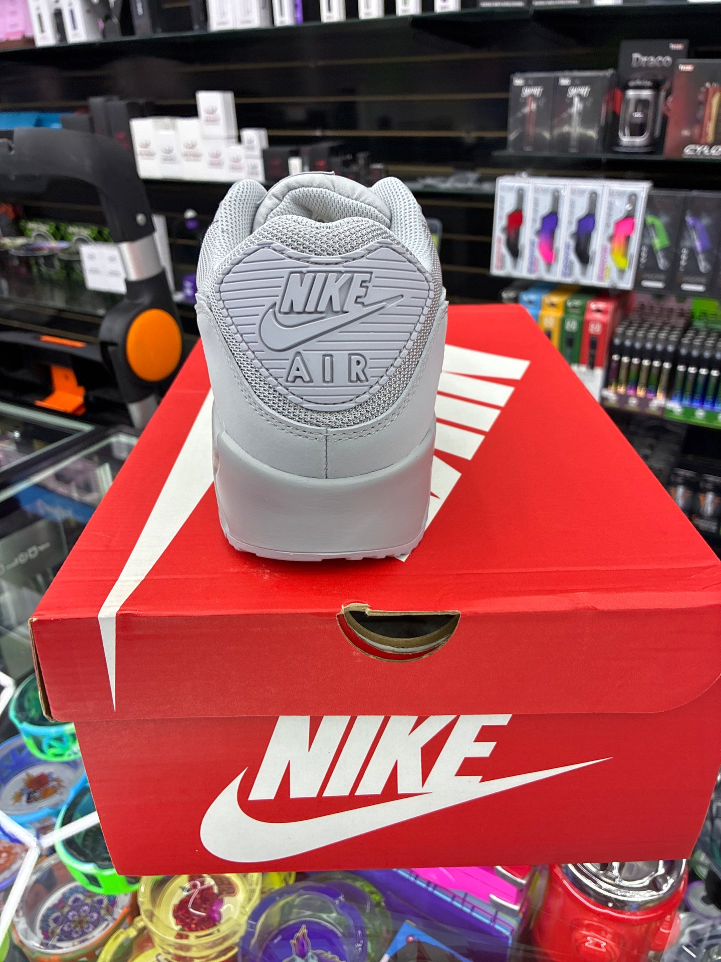 Air max 90 gray size 13